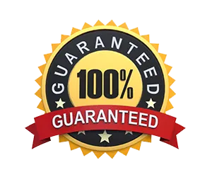 100% rodent-free guarantee badge
